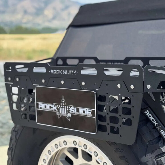 Rock Slide Engineering EZ Rack Accessory Tray License Plate Panel Rock Slide Engineering AC-TR-109 EZ Rack Accessory Tray License Plate Panel