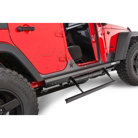 Rock Slide Engineering Gen III Step Sliders Rock Slide Engineering Gen III Step Sliders for 07-18 Jeep Wrangler JK Unlimited 4-Door