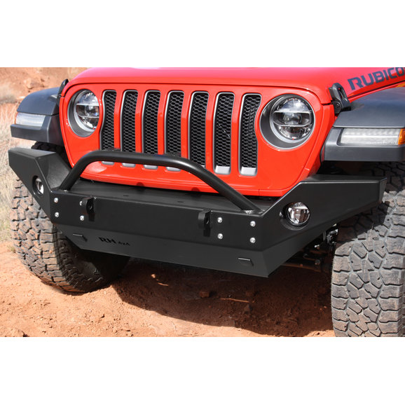 Rock Hard 4X4 Patriot Series Front Full Width Bumper Rock Hard 4X4 Patriot Series Front Full Width Bumper for 18-20 Jeep Wrangler JL & Gladiator JT