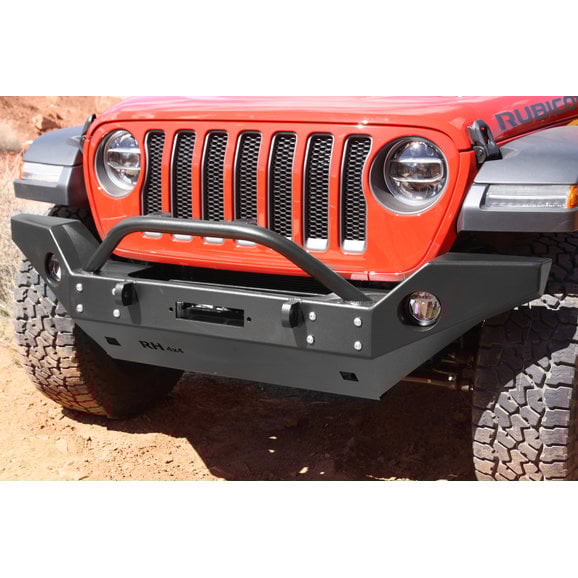Rock Hard 4X4 Patriot Series Front Winch Bumper Rock Hard 4X4 Patriot Series Front Winch Bumper for 18-21 Jeep Wrangler JL & Gladiator JT