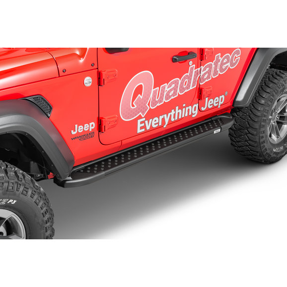 Romik RAL Running Boards Romik RAL Running Boards for 18-21 Jeep Wrangler JL Unlimited