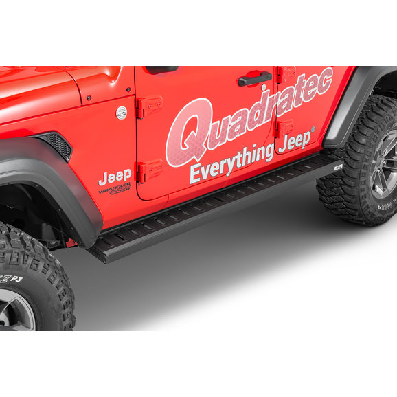 Romik ROF-T Running Boards Romik 81314419 ROF-T Running Boards for 18-21 Jeep Wrangler JL Unlimited