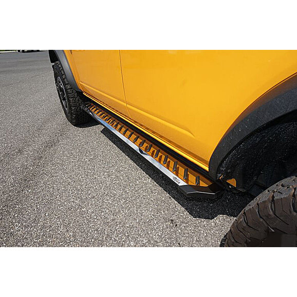 Romik Running Board Side Steps Romik 32388418 Running Board Side Steps RZR Side Steps for 21-25 Ford Bronco 4-Door