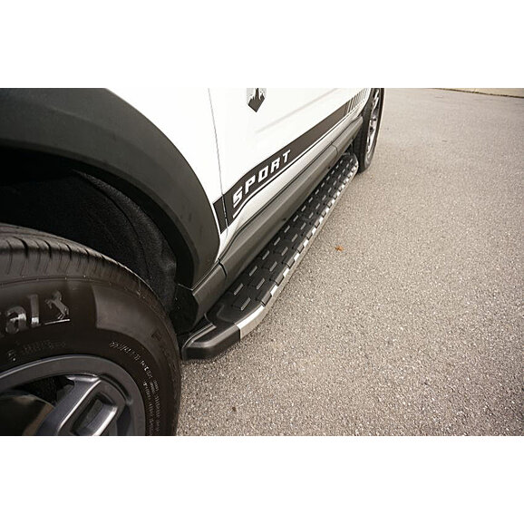 Romik  Running Boards REC Side Steps for 21-25 Ford Bronco 4-Door