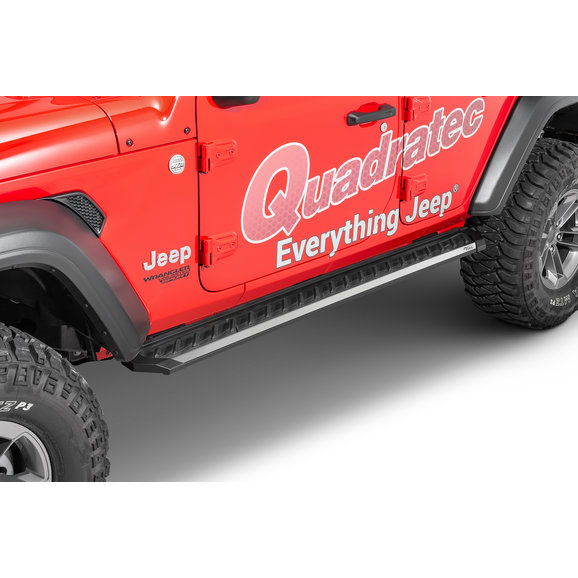 Romik RZR Series Running Boards Romik 31314418 RZR Series Running Boards for 18-21 Jeep Wrangler JL Unlimited