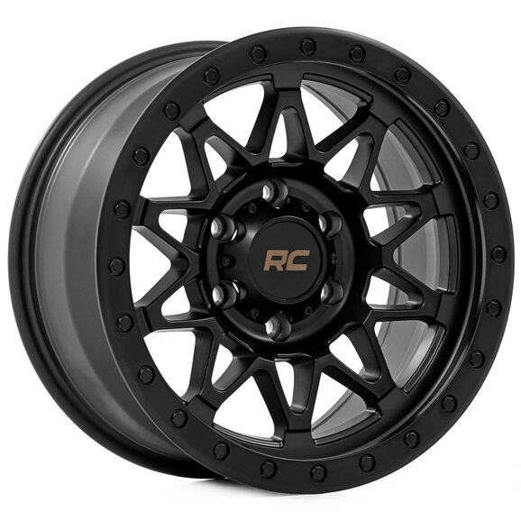 Rough Country 78 Series Wheel Rough Country 78170913B 78 Series Wheel for 87-06 Jeep Wrangler YJ & TJ