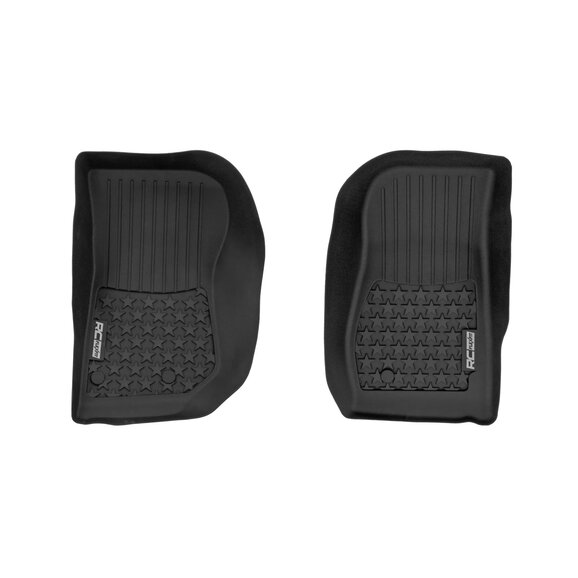 Rough Country Floor Mats Rough Country Floor Mats for 14-18 Jeep Wrangler JK Unlimited 4-Door