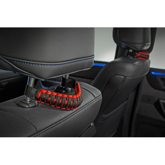 Rough Country Headrest Paracord Grab Handles Rough Country 117615 Headrest Paracord Grab Handles
