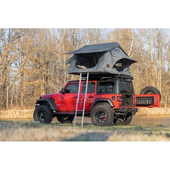 Rough Country 99050 Roof Top Tent with 12 Volt Accessory & LED Light Kit Quadratec