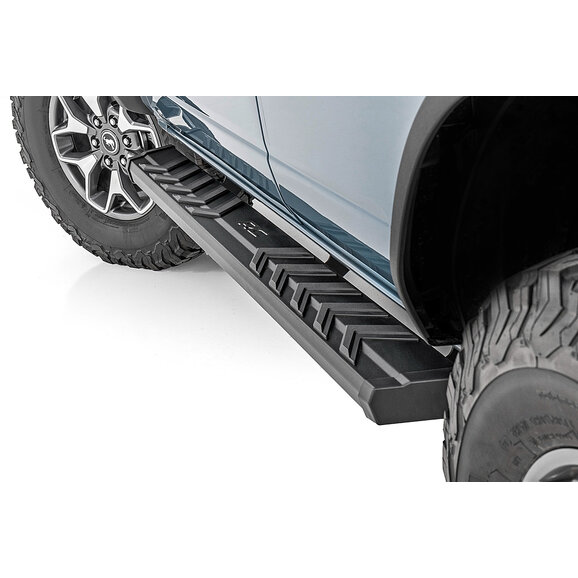 Rough Country Running Boards Rough Country 41007 Running Boards for 21-25 Ford Bronco 4-Door