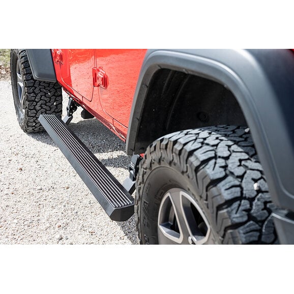 Rough Country PSR610430 Running Boards for 1823 Jeep Wrangler JL