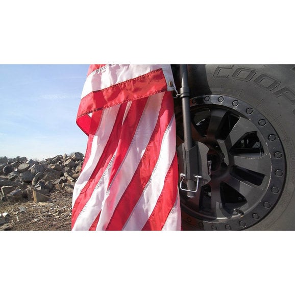 Rox Offroad ROX-1776 The Judge Flag Mounting Kit for 87-23 Jeep Wrangler YJ, TJ, JK & JL