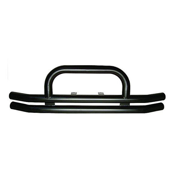 Crown Automotive Front Tube Bumper with Hoop Crown Automotive RT20006 Front Tube Bumper with Hoop for 76-06 Jeep CJ, Wrangler YJ, TJ and Unlimited