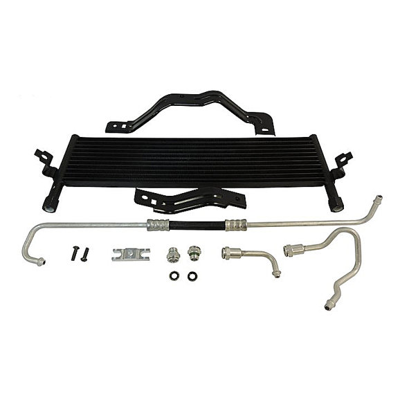Crown Automotive Automatic Transmission Oil Cooler Kit Crown Automotive RT24006 Automatic Transmission Oil Cooler Kit for 07-11 Jeep Wrangler JK with 3.8L Engine