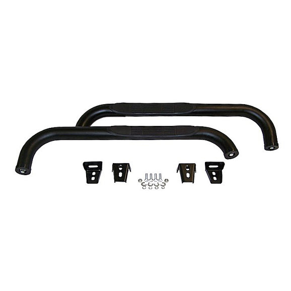 Crown Automotive Tubular Side Steps Crown Automotive Tubular Side Steps for 87-06 Jeep Wrangler YJ and TJ