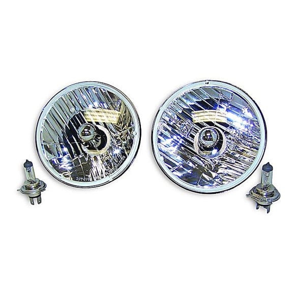 Crown Automotive H4 Conversion Kit Crown Automotive RT28006 H4 Conversion Kit for 69-86 Jeep CJ Series and 97-06 Wrangler TJ & Unlimited