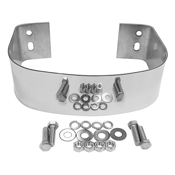 Crown Automotive Stainless Steel Rear Bumperette Crown Automotive RT34001 Stainless Steel Rear Bumperette for 76-95 Jeep CJ and Wrangler YJ