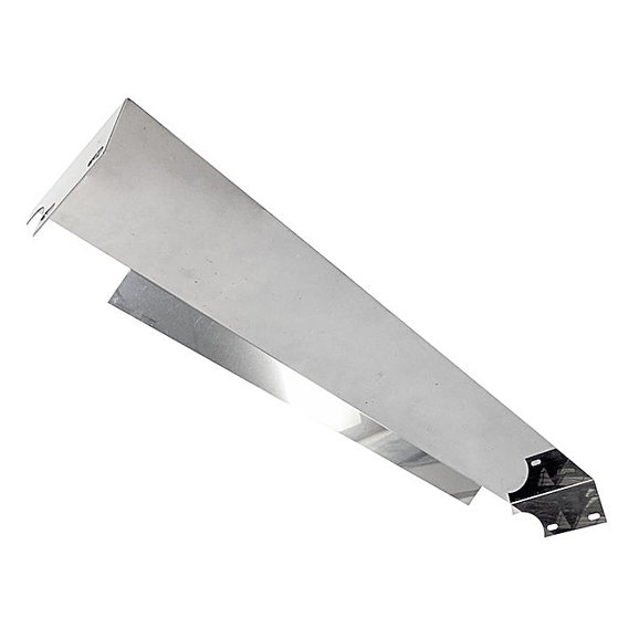 Crown Automotive Stainless Steel Front Frame Cover Crown Automotive RT34043 Stainless Steel Front Frame Cover for 87-95 Jeep Wrangler YJ