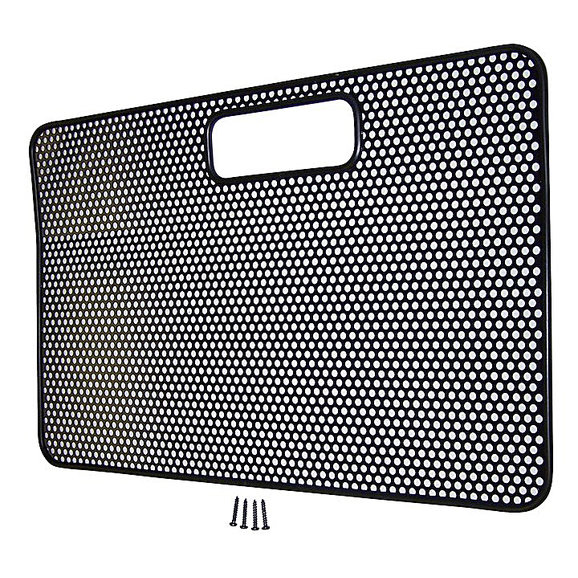 Crown Automotive Black Grille Screen  Crown Automotive RT34085 Black Grille Screen  for 97-06 Jeep Wrangler TJ & Unlimited