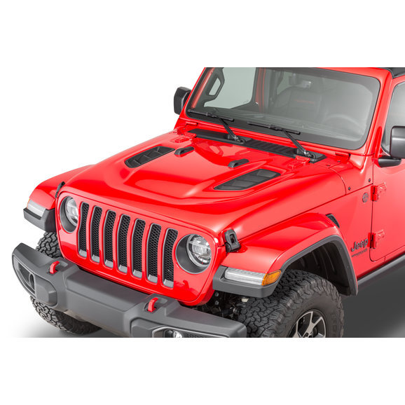 Mopar 82215373 Mopar Rubicon Hood Kit for 18-21 Jeep Wrangler JL &  Gladiator JT | Quadratec