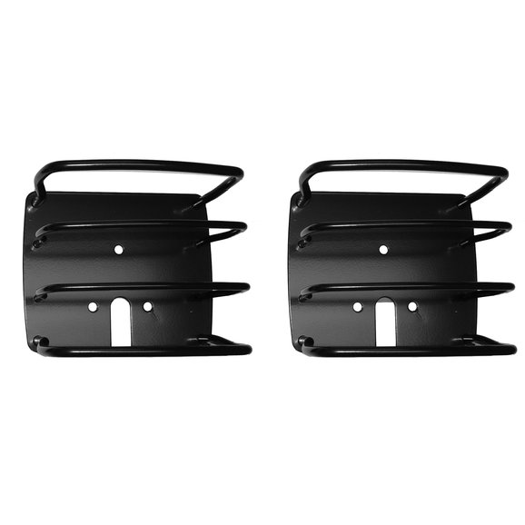 Rugged Ridge Rear Euro Tail Light Guards Rugged Ridge Rear Euro Tail Light Guards for 76-06 Jeep CJ and Wrangler YJ & TJ