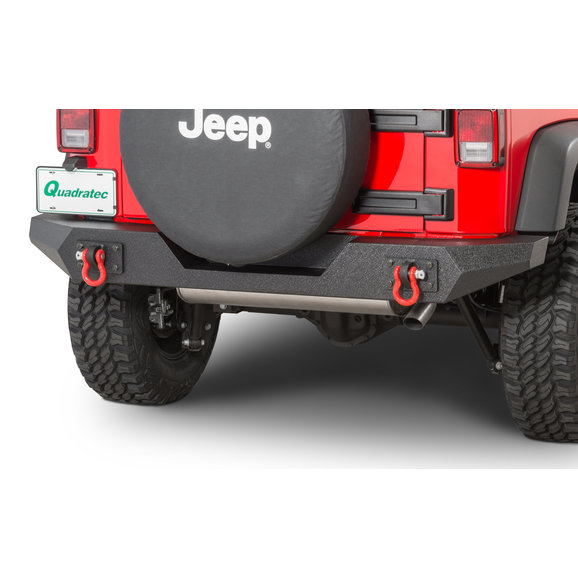 Rugged Ridge Spartan Full Width Rear Bumper Rugged Ridge Spartan Full Width Rear Bumper for 07-18 Jeep Wrangler JK