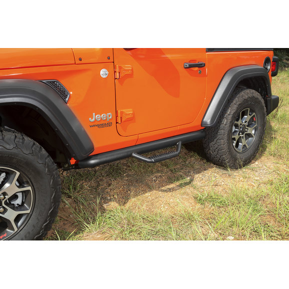 Rugged Ridge Spartan Nerf Bars Rugged Ridge 11596.03 Spartan Nerf Bars for 18-19 Jeep Wrangler JL 2 Door