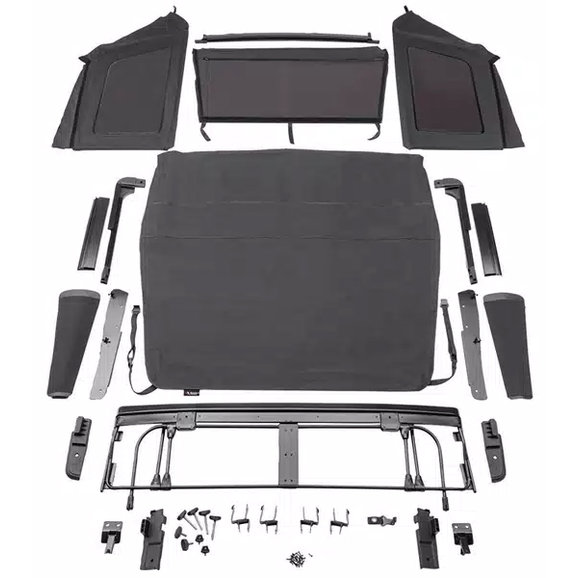 Wrangler WM7954 Over All In One BIG 【XL】 Rugged Ridge 13862.35 Voyager Soft Top for 18-23 Jeep