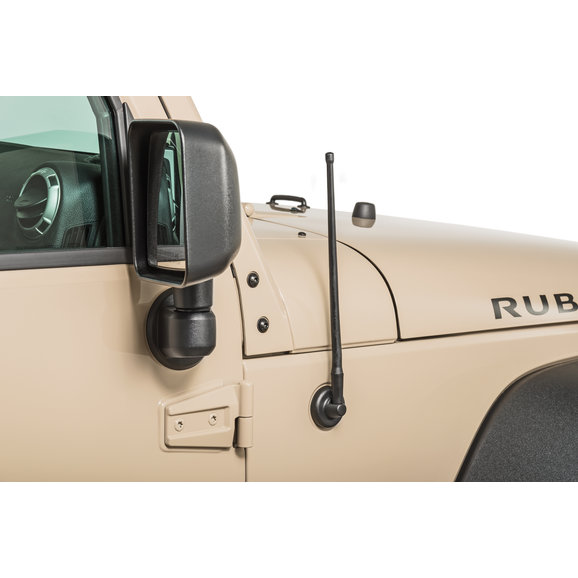 Rugged Ridge 13" Stubby Reflex Antenna Rugged Ridge 17212.10 13" Stubby Reflex Antenna for 07-23 Jeep Wrangler JL, JK & Gladiator JT