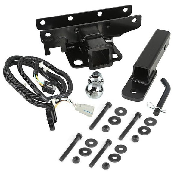 Rugged Ridge 2" Hitch Kit with Ball Rugged Ridge 11580.54 2" Hitch Kit with Ball for 07-18 Jeep Wrangler JK
