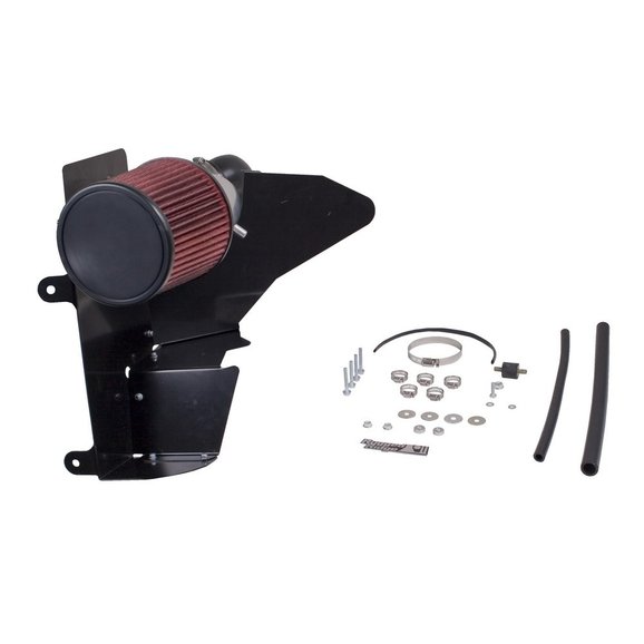 Rugged Ridge Polished Aluminum Air Intake Kit Rugged Ridge 17750.05 Polished Aluminum Air Intake Kit for 91-95 Jeep Wrangler YJ with 2.5L Engine