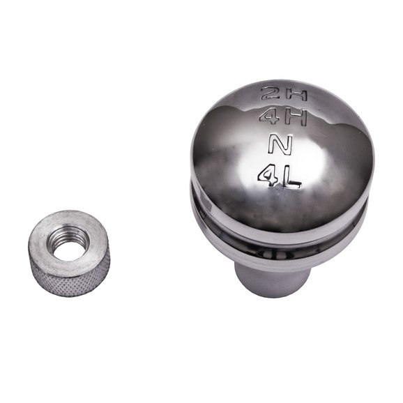 Rugged Ridge Billet Transfer Case Knob Rugged Ridge 11420.24 Billet Transfer Case Knob for 87-95 Jeep Wrangler YJ