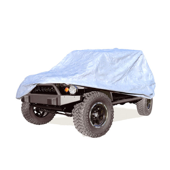Rugged Ridge Heavy Duty 3 Layer Full Car Cover Rugged Ridge 13321.71 Heavy Duty 3 Layer Full Car Cover for 04-20 Jeep Wrangler JL, JK & TJ Unlimited