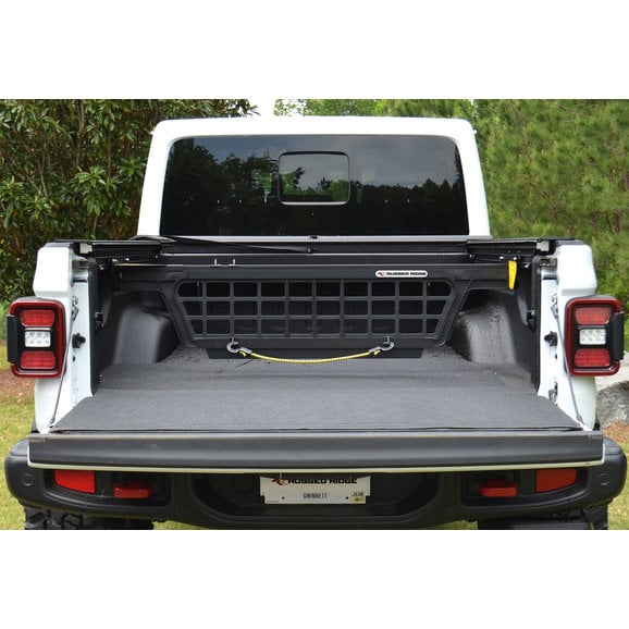 Rugged Ridge Armis Cargo Manager Rugged Ridge 13550.32 Armis Cargo Manager for 20-21 Jeep Gladiator JT with Armis Retractable Bed Cover