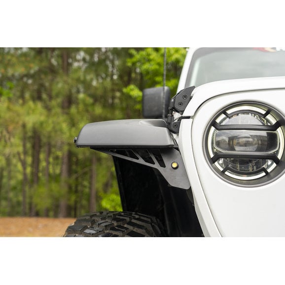 Rugged Ridge  Front Fender Chop Brackets for 18-23 Jeep Wrangler JL Sahara & Rubicon, 18-23 Gladiator JT