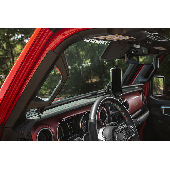 Rugged Ridge Gear-Vise Dash Bar Rugged Ridge 13551.36 Gear-Vise Dash Bar for 18-21 Jeep Wrangler JL & 20-21 Gladiator JT