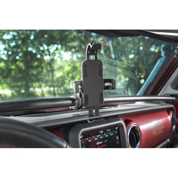 Rugged Ridge Universal Mobile Device Mounts Rugged Ridge Universal Mobile Device Mounts for 18-21 Jeep Wrangler JL & 20-21 Gladiator JT with Rugged Ridge Gear-Vise Dash Bar