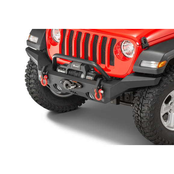 Rugged Ridge HD Over Rider Bar Rugged Ridge 11540.62 HD Over Rider Bar for 07-22 Jeep Wrangler JK, JL & Gladiator JT with HD Front Bumper
