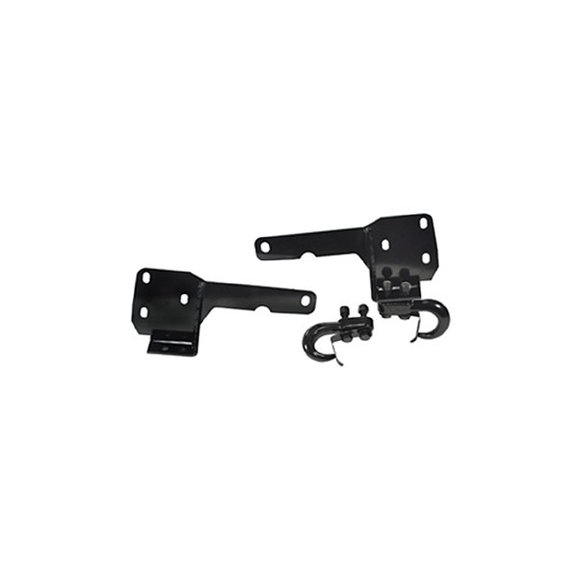 Rugged Ridge Heavy Duty Tow Hooks (Pair) Rugged Ridge 11236.05 Heavy Duty Tow Hooks (Pair) for 84-01 Jeep Cherokee XJ