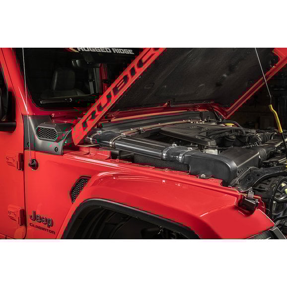 Rugged Ridge AmFib Snorkel System for 18-23 Jeep Wrangler JL