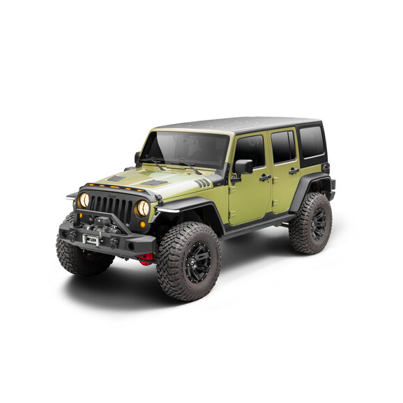 Rugged Ridge Max-Terrain Fender Flares Rugged Ridge 11640.56 Max-Terrain Fender Flares for 07-18 Jeep Wrangler JK