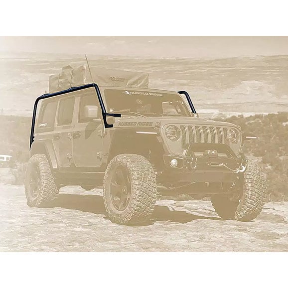 Rugged Ridge Sherpa Roof Rack System Rugged Ridge 11703.23 Sherpa Roof Rack System for 18-23 Jeep Wrangler JL Unlimited