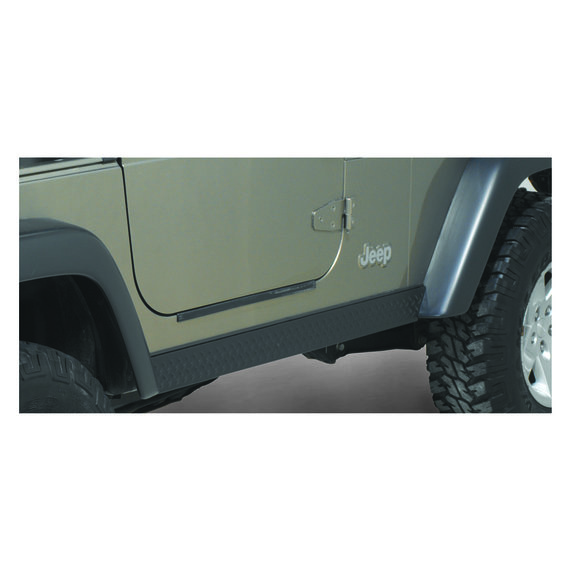 Rugged Ridge  Side Rocker Panels for 97-06 Jeep Wrangler TJ |  Quadratec