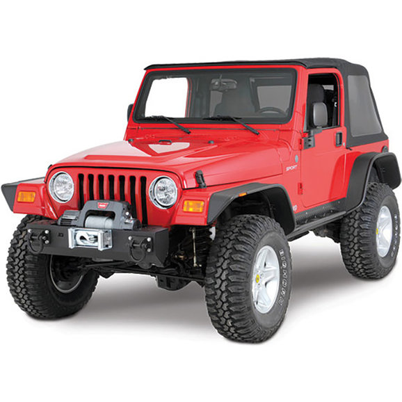 Rugged Ridge Winch Mount Modular XHD Front Bumper in Textured Black Rugged Ridge 11540.40 Winch Mount Modular XHD Front Bumper in Textured Black for 76-06 Jeep CJ-5, CJ-7, CJ-8 Scrambler, Wrangler YJ, TJ & Unlimited