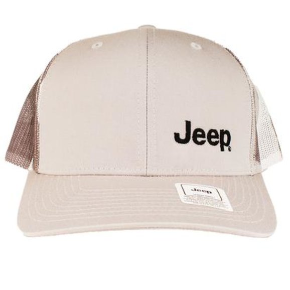 Jeep Merchandise Jeep Logo Richardson Trucker Hat in Gray & Camo Jeep Merchandise  Jeep Logo Richardson Trucker Hat in Gray & Camo