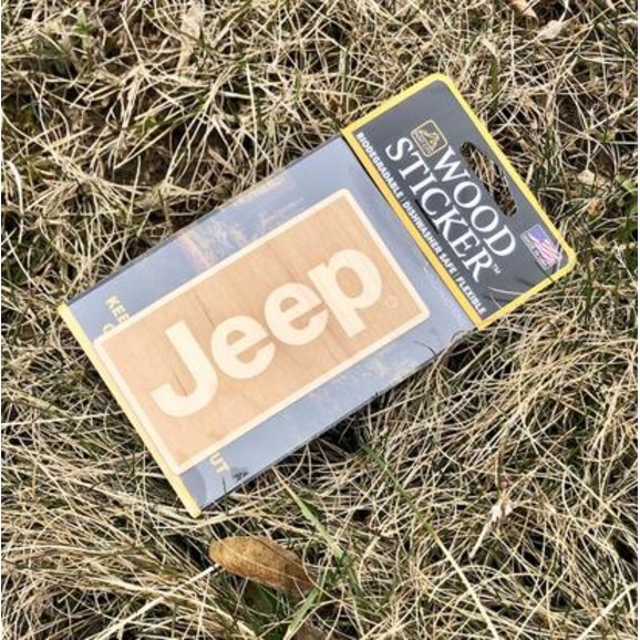 Jeep Merchandise Jeep Logo Wood Decal Jeep Merchandise WD-JEEP Jeep Logo Wood Decal
