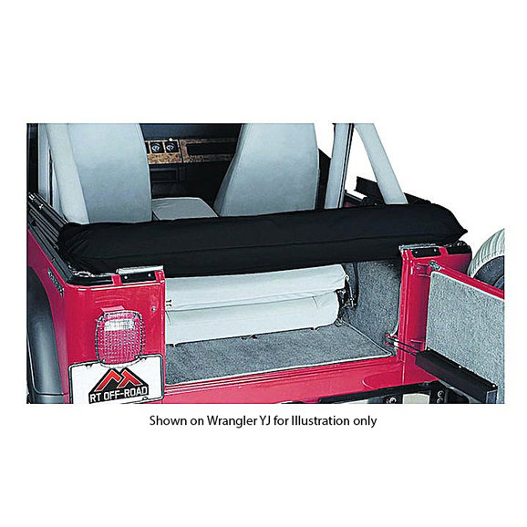 Crown Automotive Soft Top Storage Boot in Black Diamond Crown Automotive SB30035 Soft Top Storage Boot in Black Diamond for 07-18 Jeep Wrangler JK 4 Door