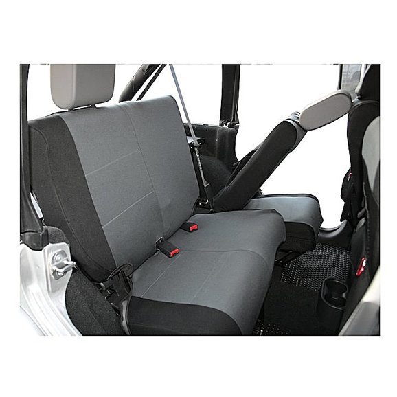 Crown Automotive Rear Poly Canvas Seat Cover Set  Crown Automotive SC30221 Rear Poly Canvas Seat Cover Set  for 07-11 Jeep Wrangler JK 4 Door