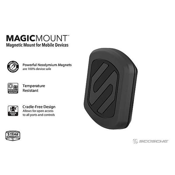 Scosche MagicMount™ PowerHub Smartphone/GPS Mount Quadratec