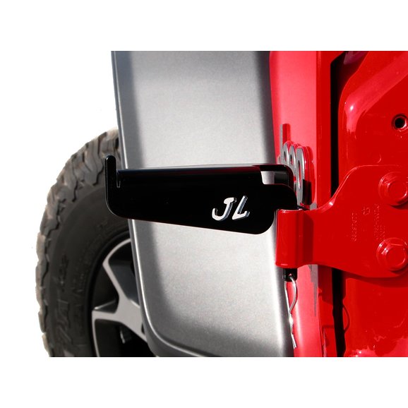 Skid Row Offroad JP8021 Foot Pegs with JL Logo for 1820 Jeep Wrangler JL Quadratec